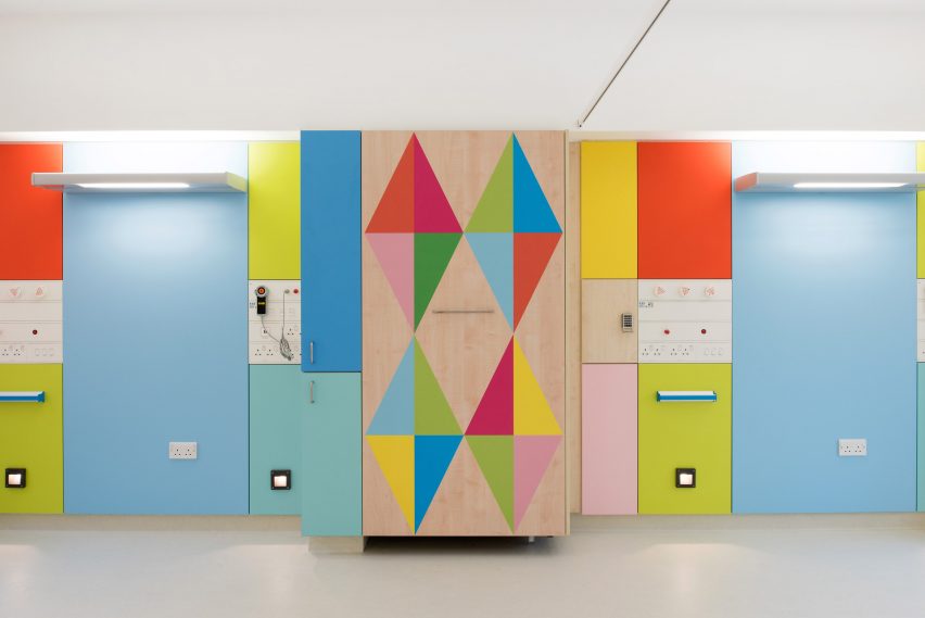 Sheffield Children's Hospital by Morag Myerscough