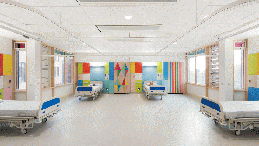 Morag Myerscough brightens the wards of Sheffield Children’s Hospital