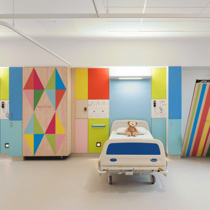 Morag Myerscough brightens the wards of Sheffield Children’s Hospital