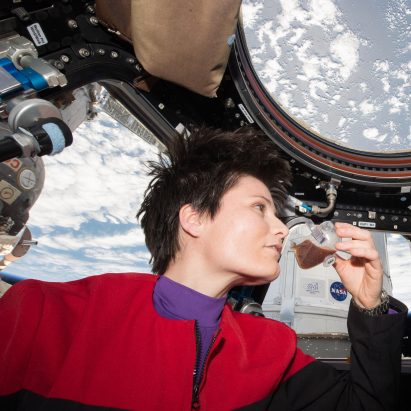 Space Cup lets astronauts drink coffee in low gravity