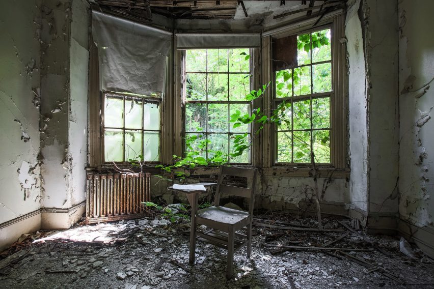 State School Hospital Room Matt Van der Velde Architecture Abandoned Asylums Interior Jonglez Publishing