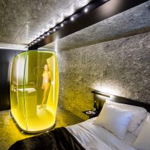 Morphosis designs bedrooms for hotel at Zumthor’s Vals spa