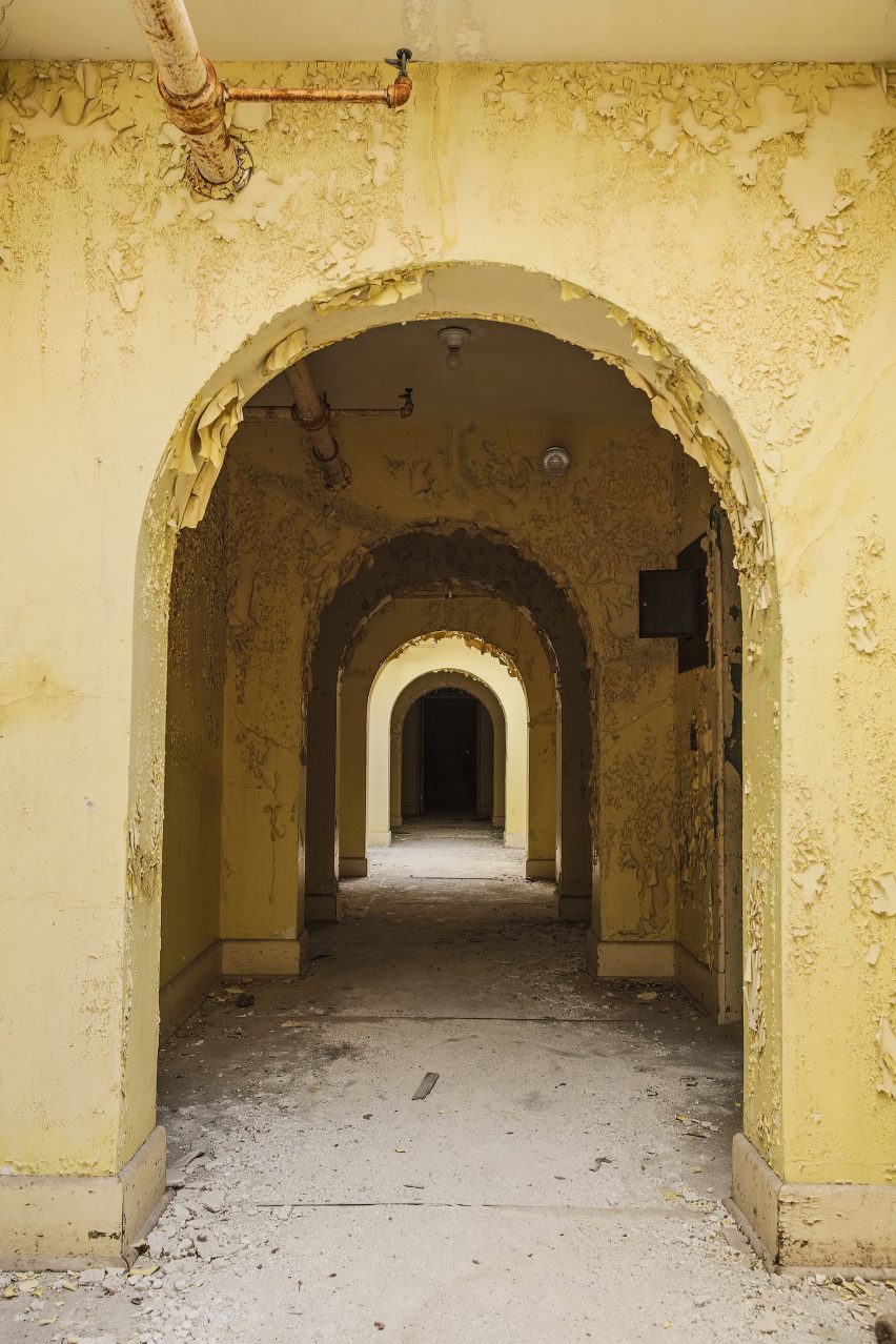 Treatment Unit Hallway Matt Van der Velde Architecture Abandoned Asylums Interior Jonglez Publishing
