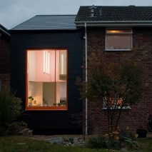 Lipton Plant’s Ugly House is a 1970s property with a black and orange extension