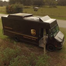 UPS unveils drone-launching delivery truck