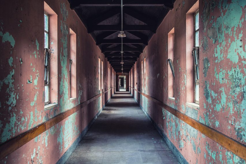 Ward Connector Matt Van der Velde Architecture Abandoned Asylums Interior Jonglez Publishing