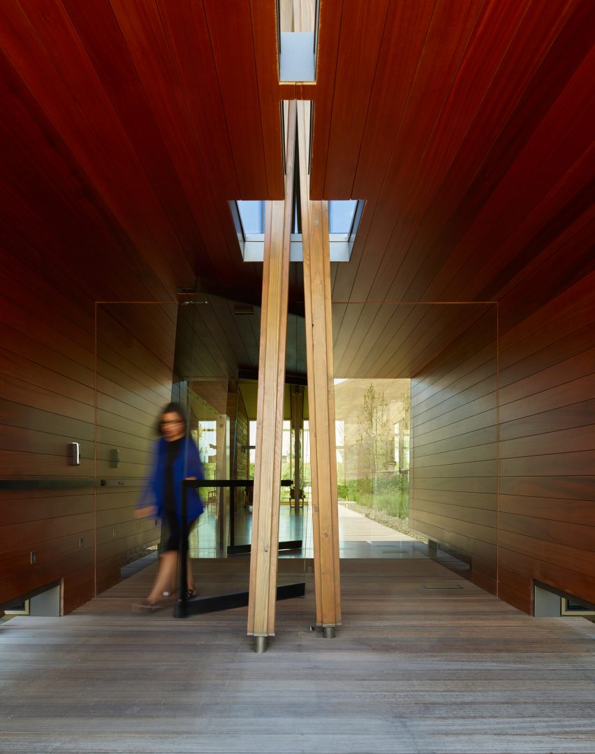 Throughway of Washington Fruit Produce HQ Graham Baba Architects