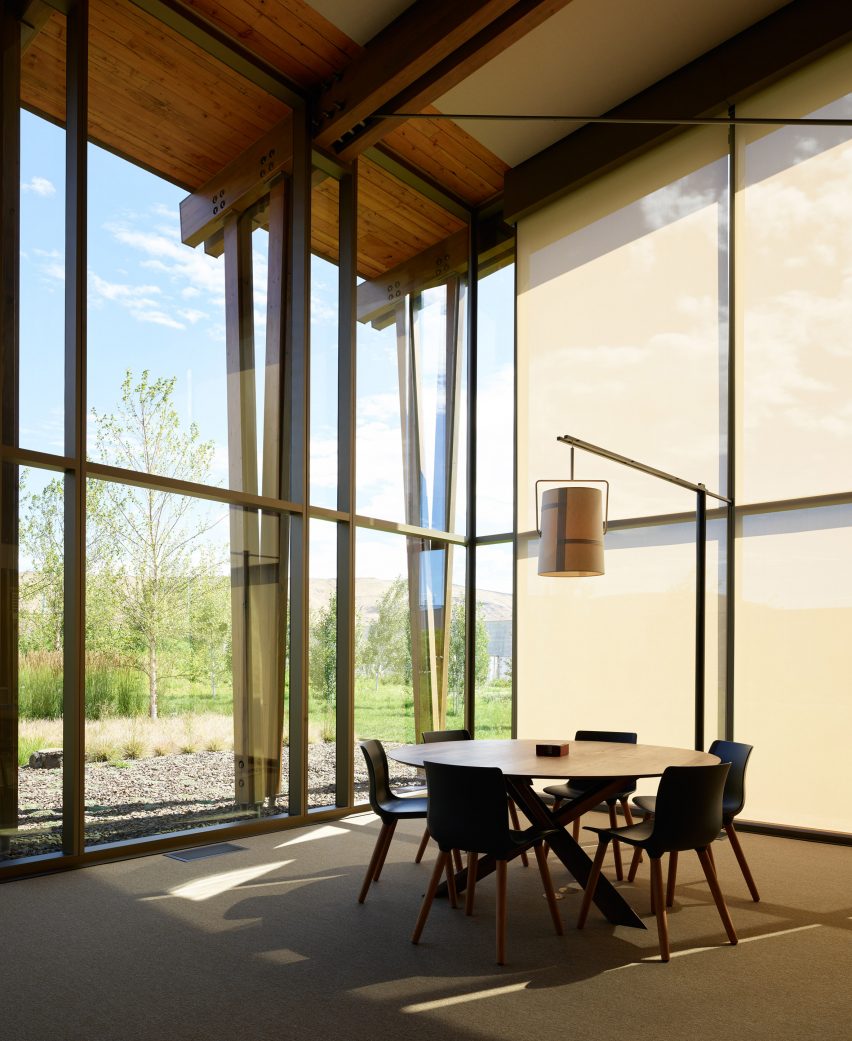 Interior of Washington Fruit Produce HQ Graham Baba Architects