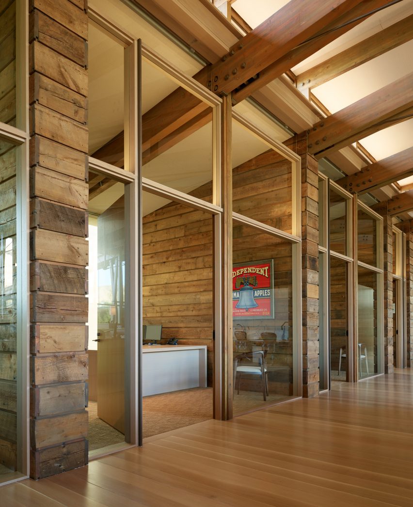 Interior of Washington Fruit Produce HQ Graham Baba Architects
