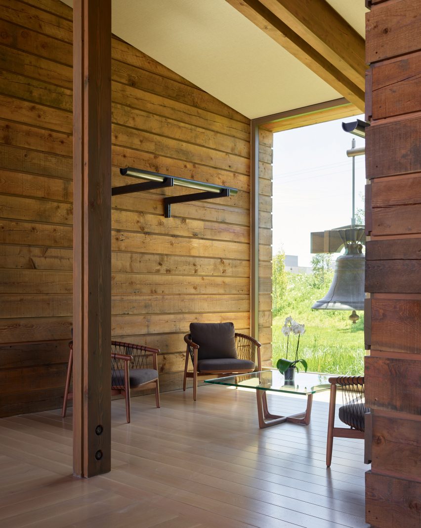 Interior of Washington Fruit Produce HQ Graham Baba Architects
