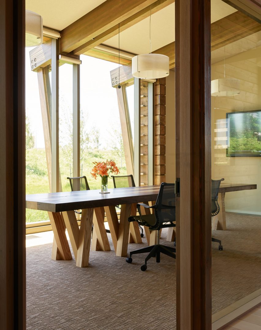 Interior of Washington Fruit Produce HQ Graham Baba Architects