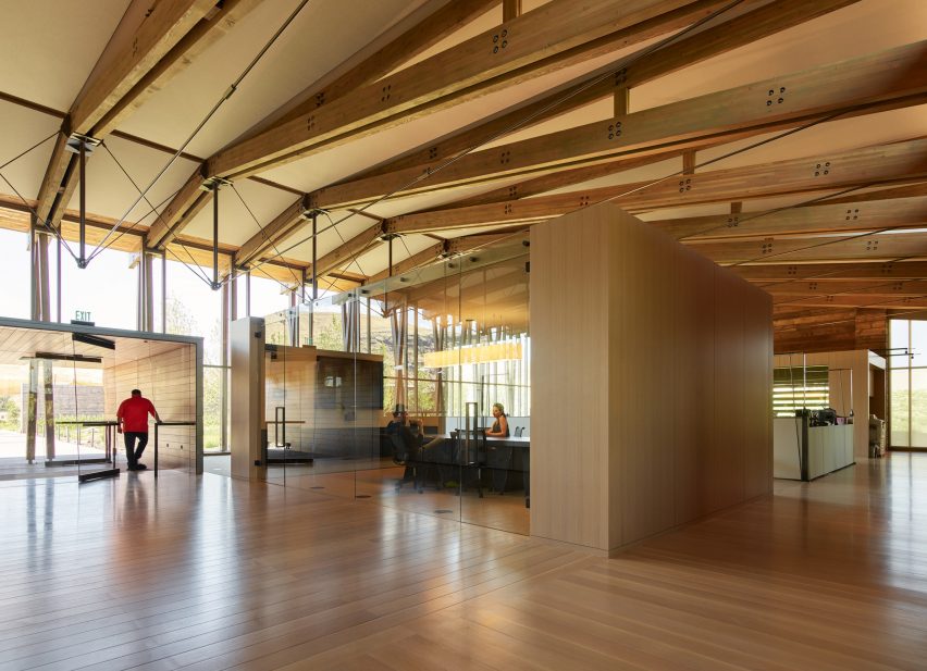 Interior of Washington Fruit Produce HQ Graham Baba Architects