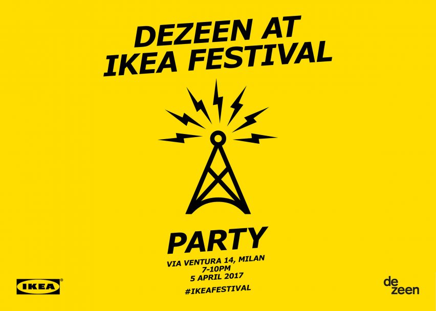 Dezeen at IKEA Festival Party