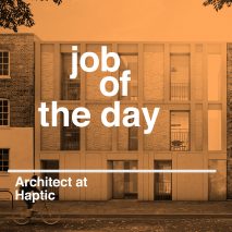 Job of the day: architect at Haptic