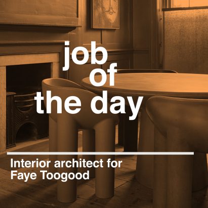 Job of the day: interior architect for Faye Toogood
