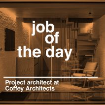 Job of the day: project architect at Coffey Architects