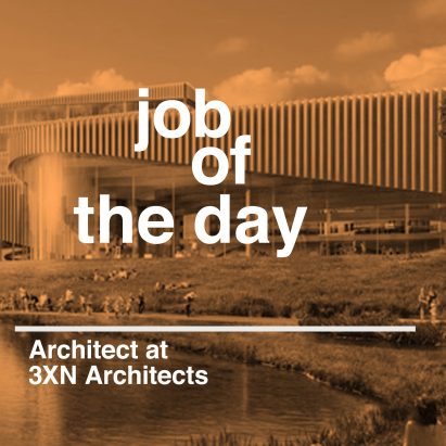 Job of the day: architect at 3XN