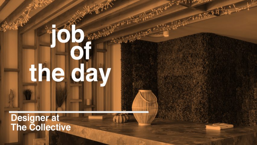 Job of the day: designer at The Collective