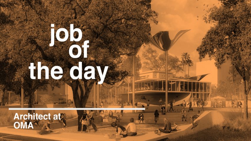Job of the day: senior architect at OMA