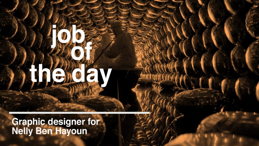 Job of the day: graphic designer for Nelly Ben Hayoun