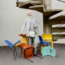 Ally Capellino looks to colourful plastic chairs for Spring Summer 2017 bag collection