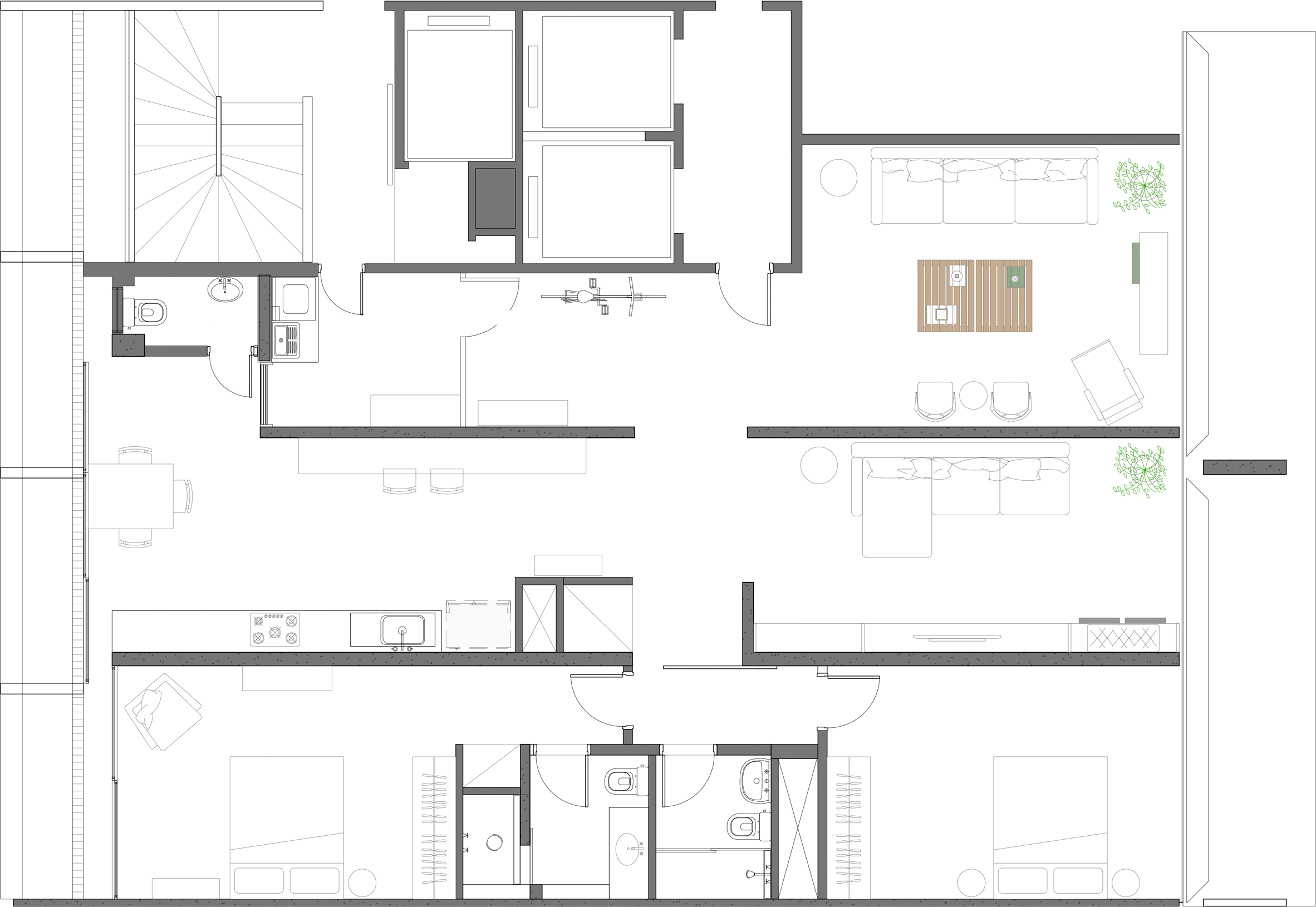 Apartment in Copan by SuperLimão