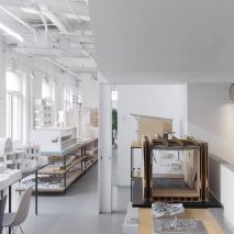 Empty architecture studio