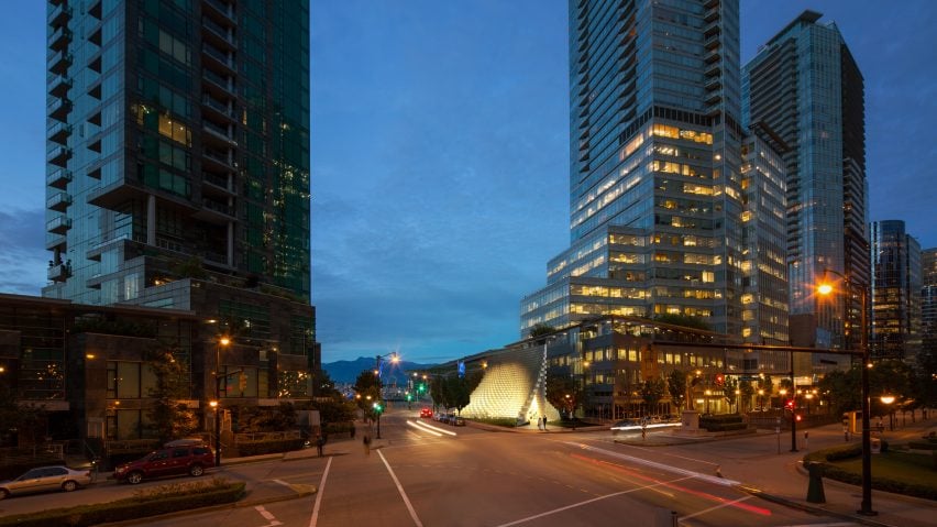 BIG's Serpentine Pavilion 2016 in Vancouver