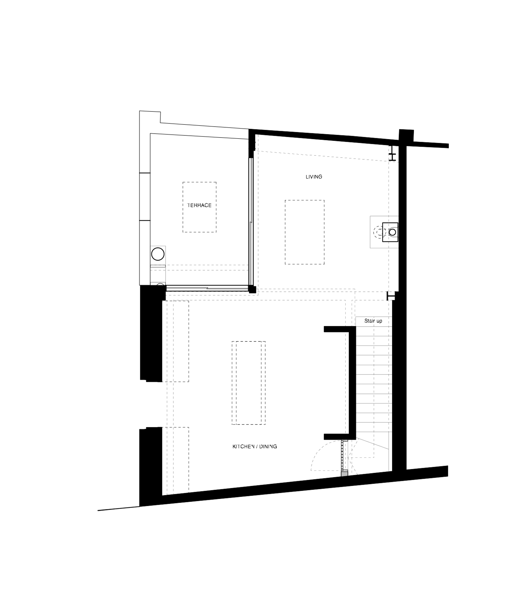 Black & White Mews by Threefold Architects