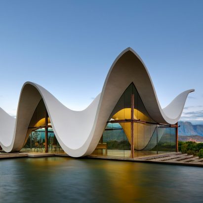 This week’s Dezeen Mail features a rural chapel with a sinuous roof and Nike’s sports hijab