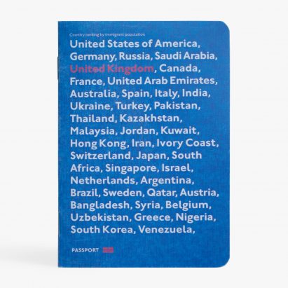 Passport design by Billy Kiosoglou and Frank Philippin