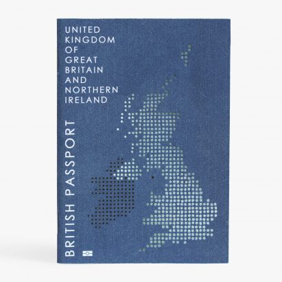 Passport design by Hannah Perry