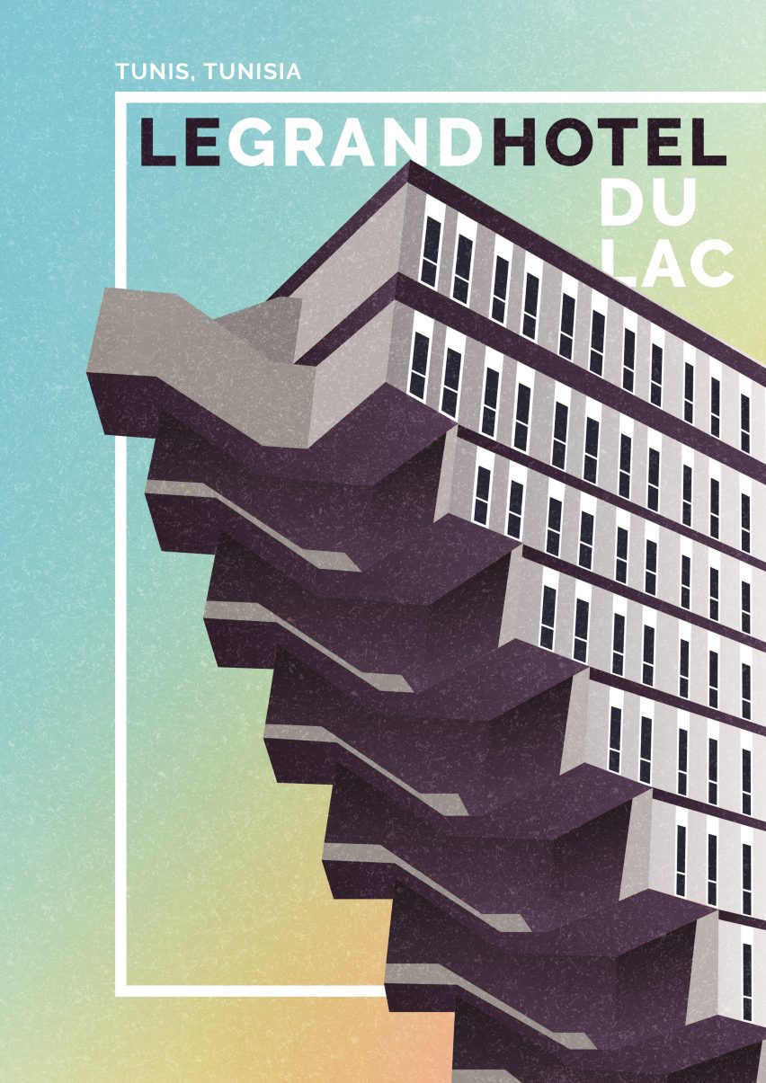 Brutalist illustrations by Marta Colmenero for GoCompare