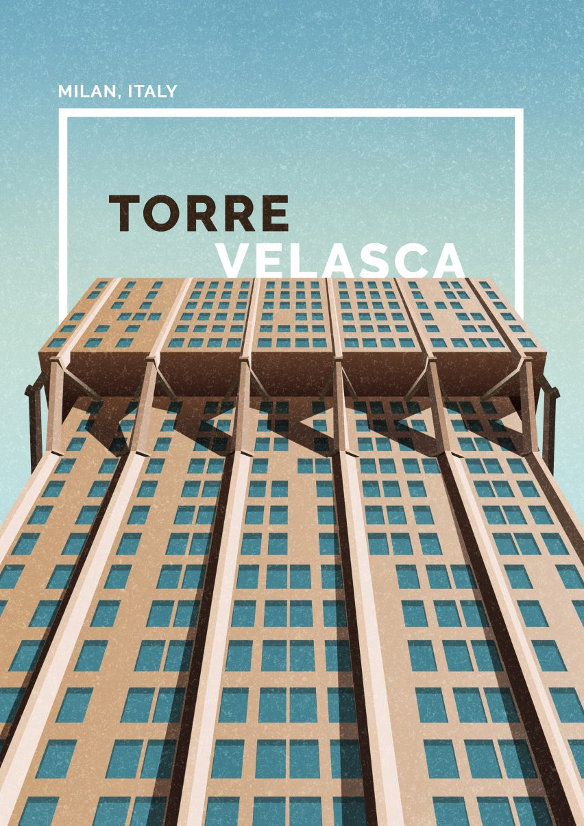 Brutalist illustrations by Marta Colmenero for GoCompare