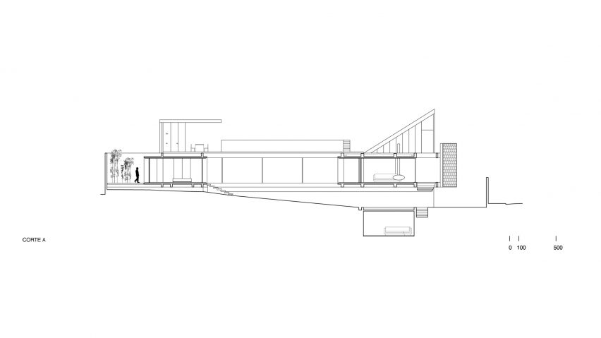 plan for Casa Roel by Felipe Assadi