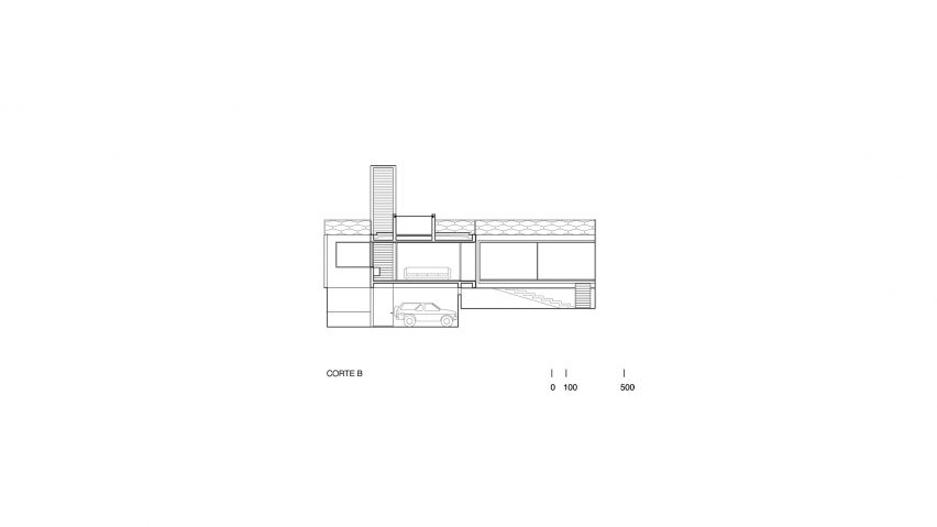 plan for Casa Roel by Felipe Assadi