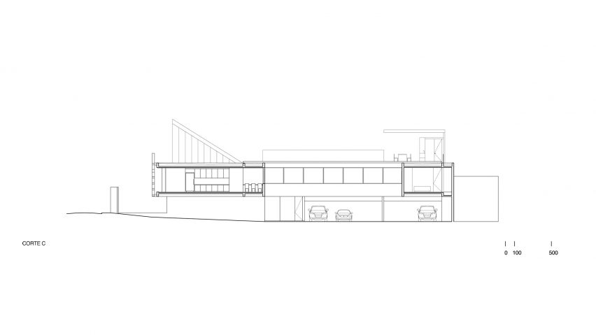 plan for Casa Roel by Felipe Assadi