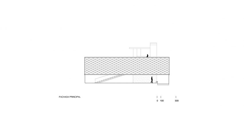 plan for Casa Roel by Felipe Assadi