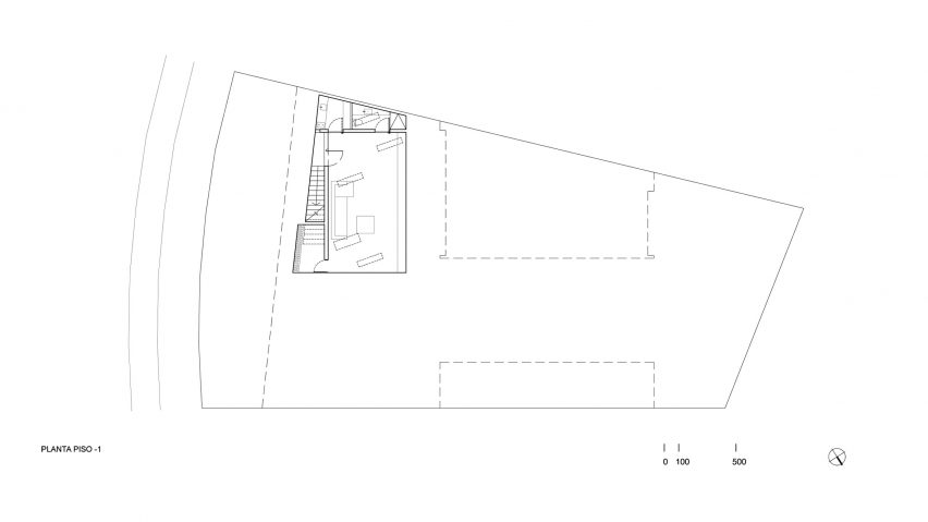 plan for Casa Roel by Felipe Assadi