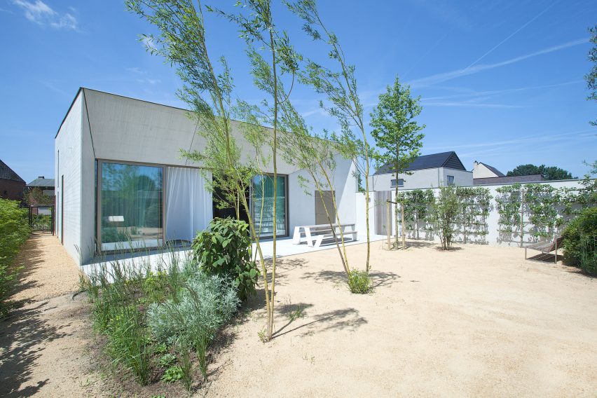 Concrete House in Belgium by Clauwers & Simon