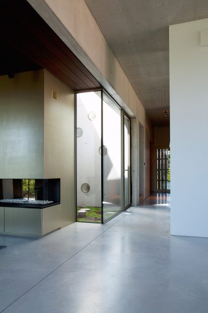 Concrete House in Belgium by Clauwers & Simon