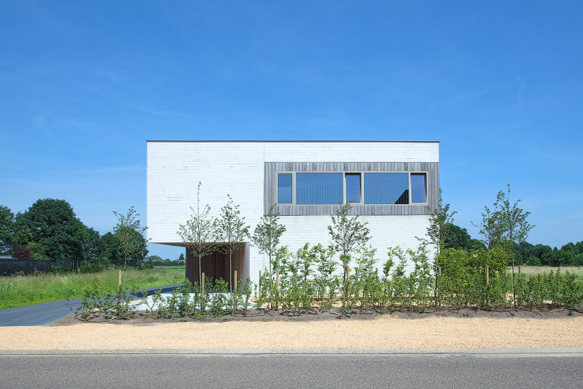 Concrete House in Belgium by Clauwers & Simon