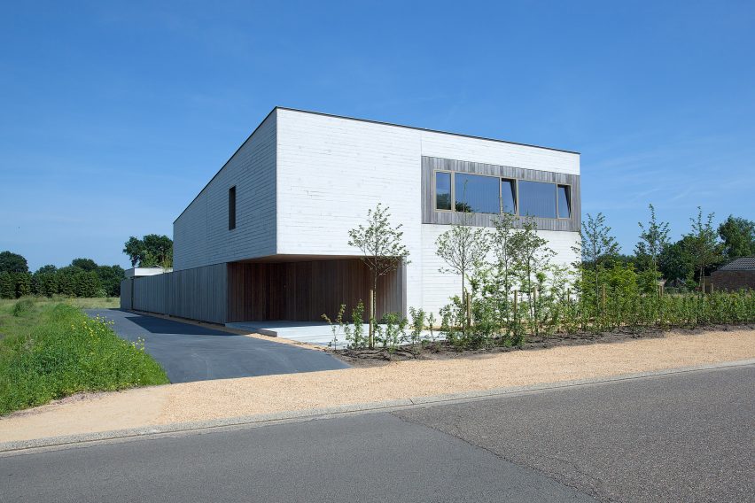 Concrete House in Belgium by Clauwers & Simon