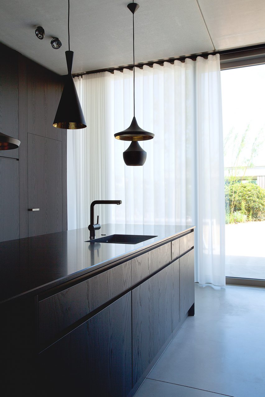 Concrete House in Belgium by Clauwers & Simon