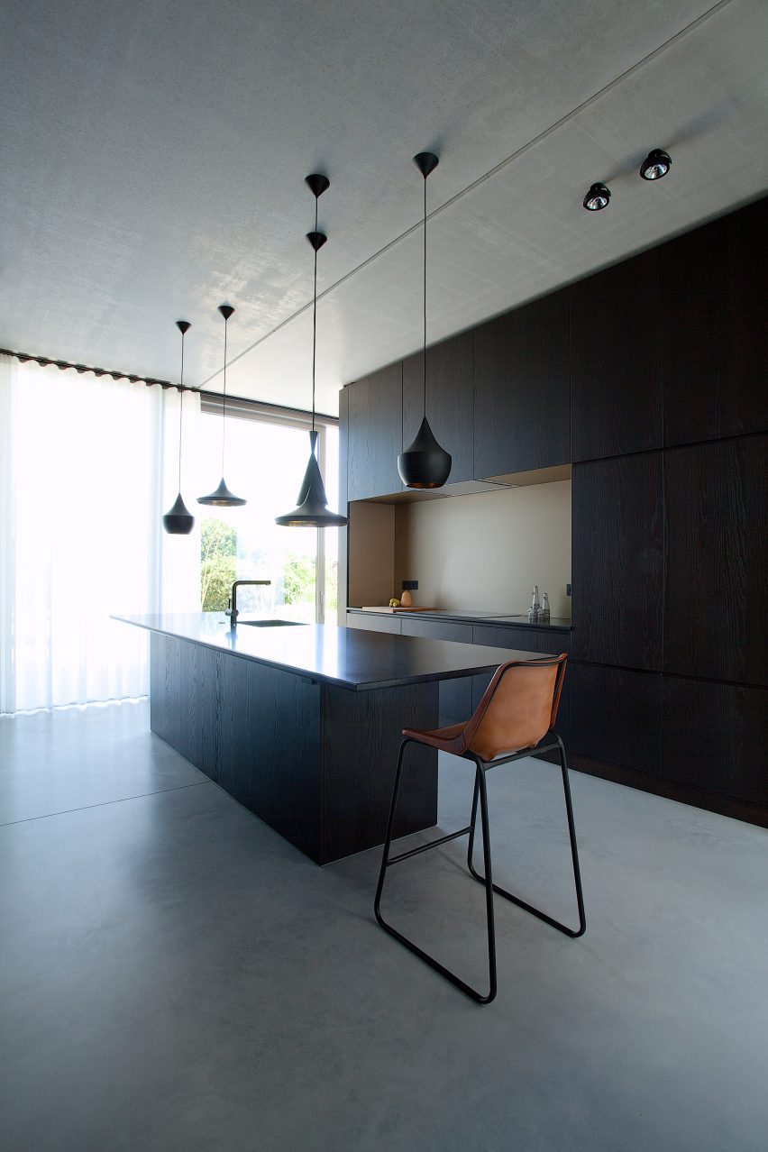 Concrete House in Belgium by Clauwers & Simon