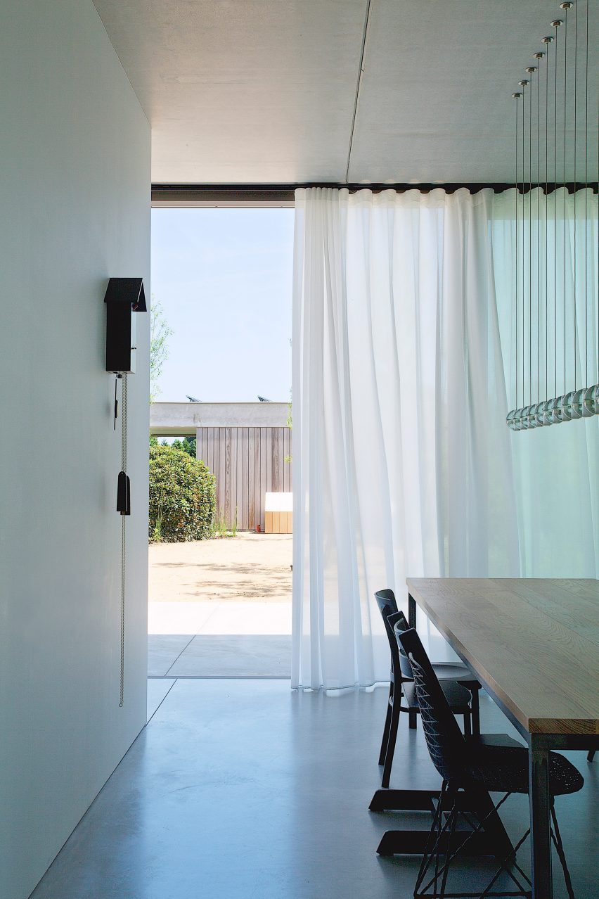 Concrete House in Belgium by Clauwers & Simon