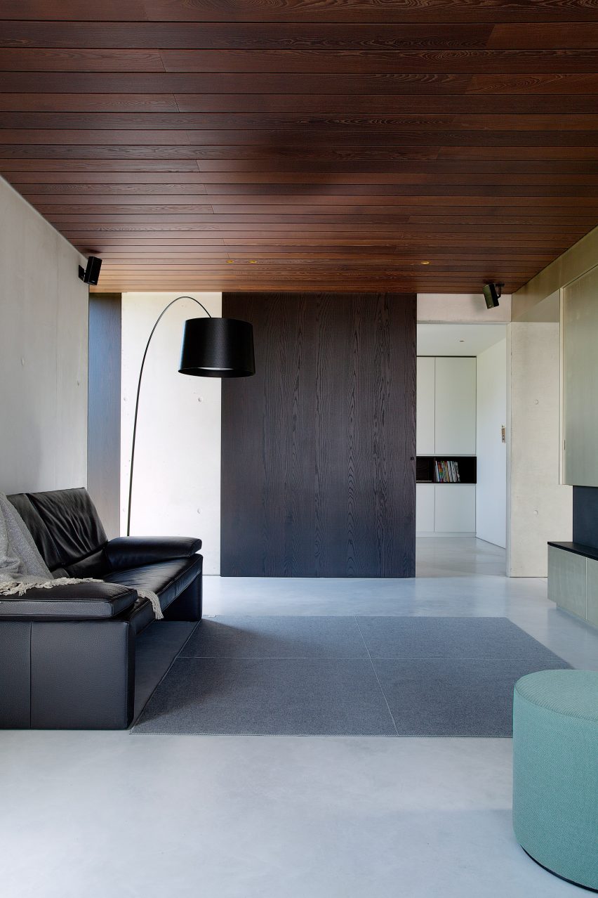Concrete House in Belgium by Clauwers & Simon