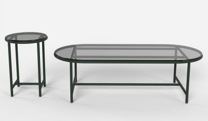 Milan: Contour Tables for Vincent Sheppard by Alain Gilles