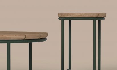 Milan: Contour Tables for Vincent Sheppard by Alain Gilles
