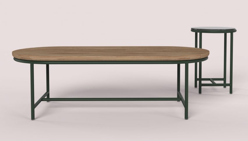Milan: Contour Tables for Vincent Sheppard by Alain Gilles